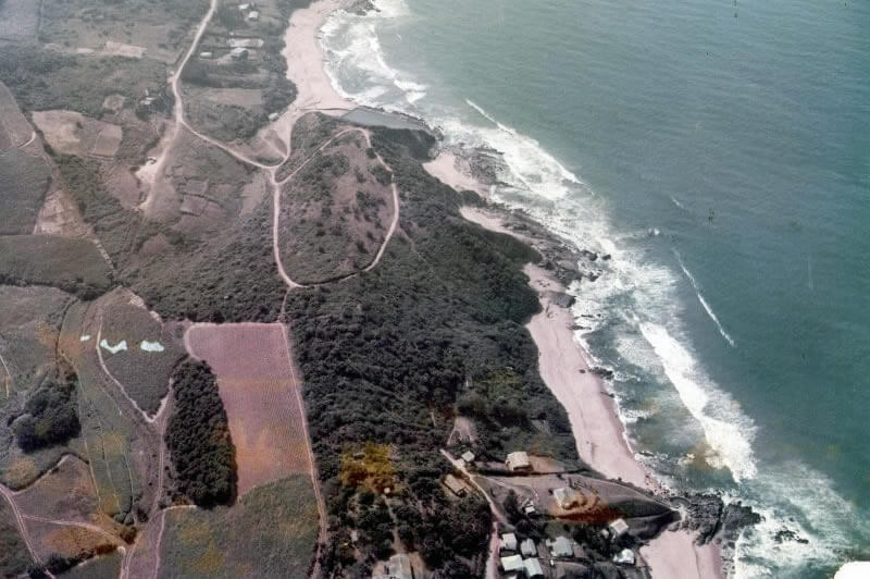 salt rock early days aerial view